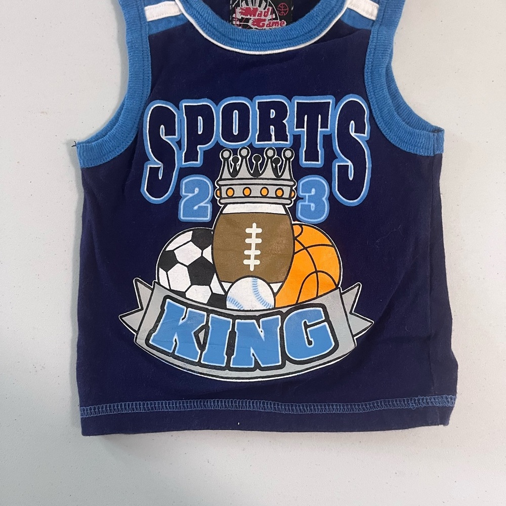 ✨5/$20✨ Sports King Infant Tank Top